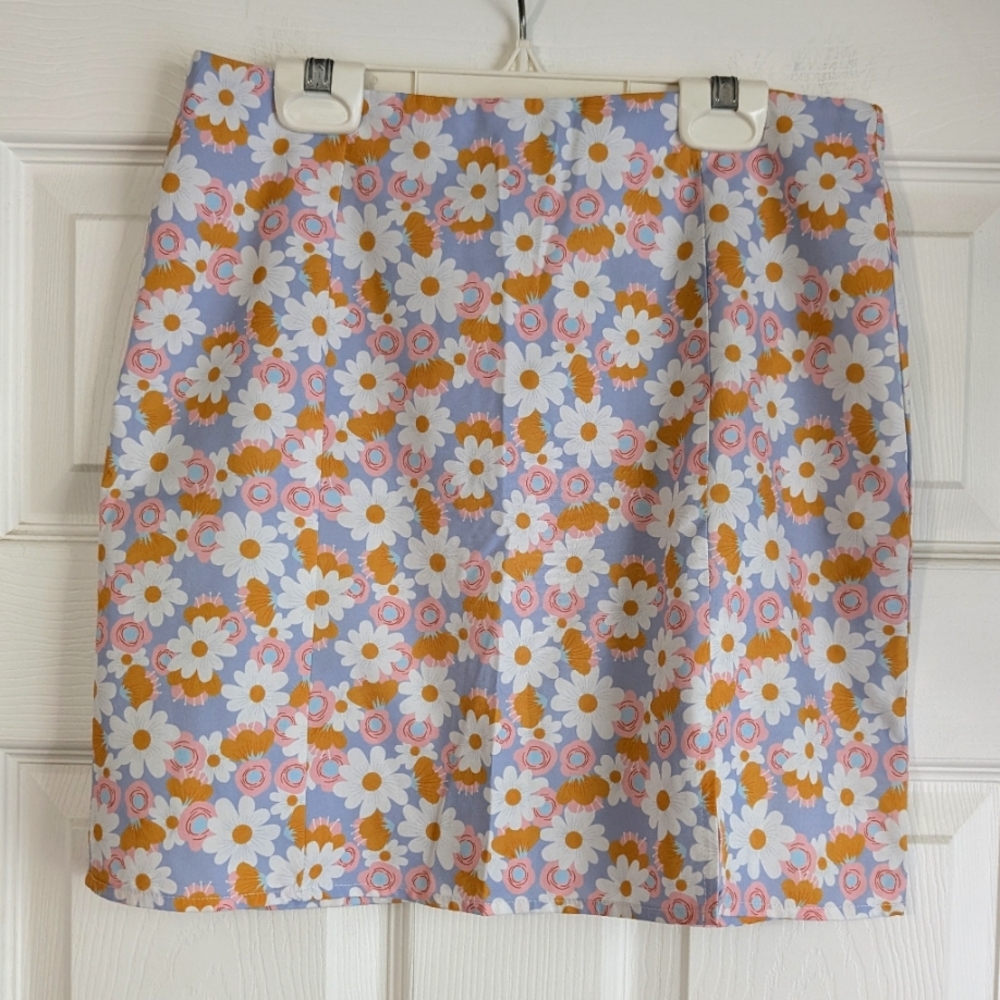 ktk Floral Women's Skirt Size M